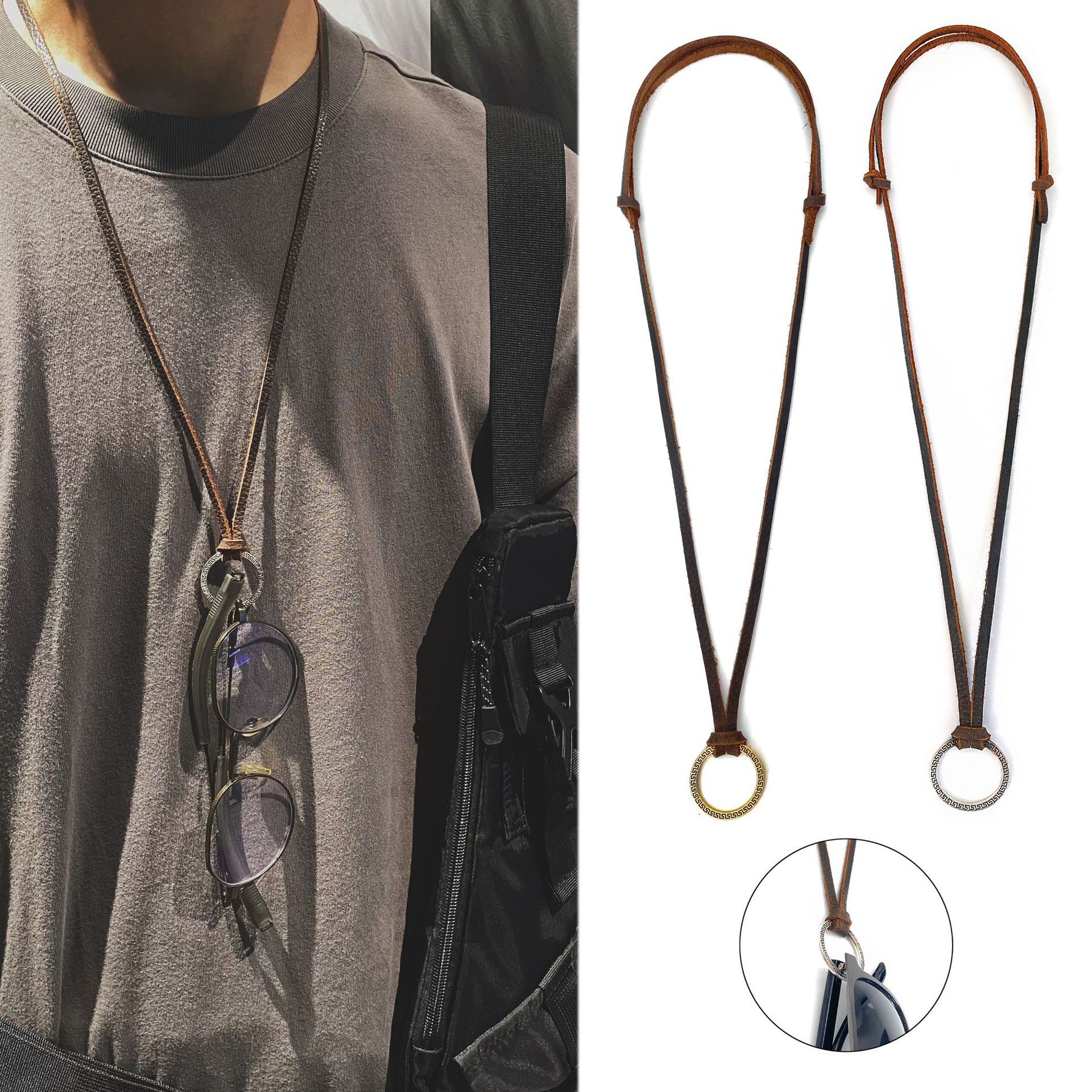 Sunglass Retainer Cord - Trendy Retro Hong Kong Style American