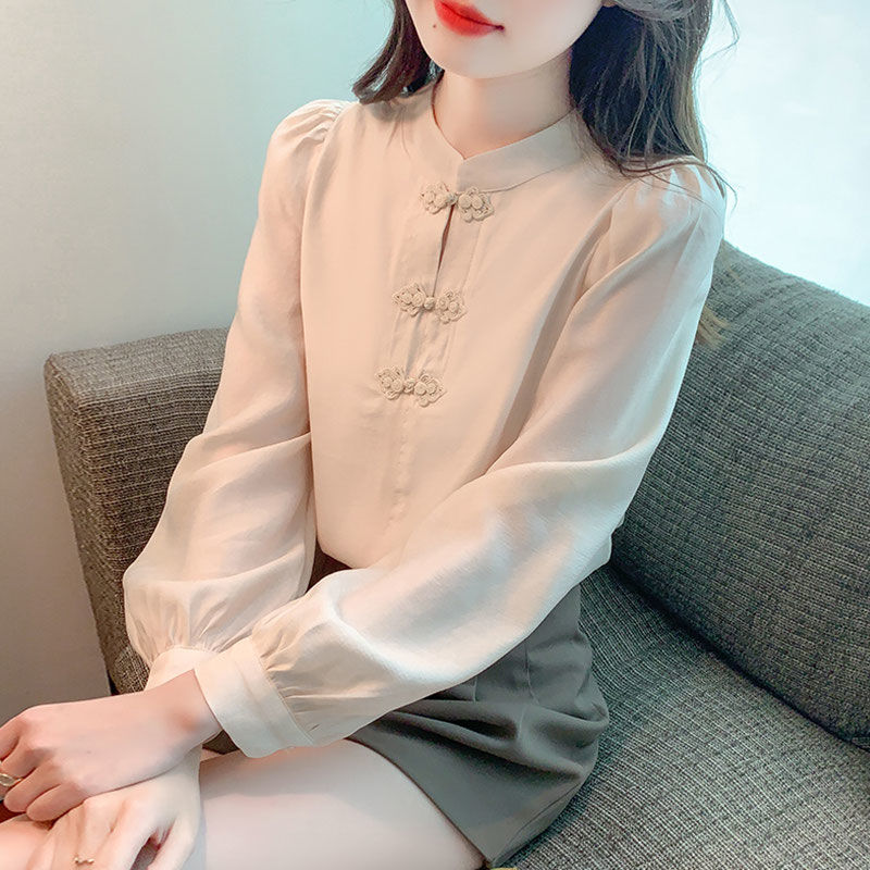Shirt Camp Collar - New Chinese Style Stand Up Collar