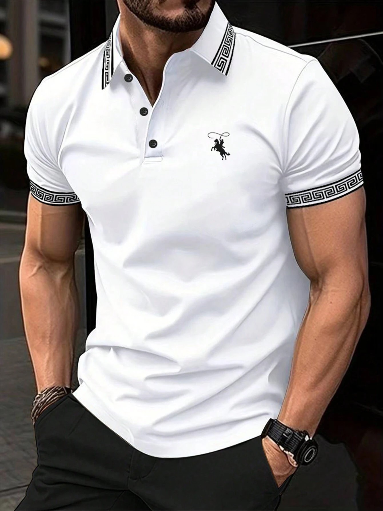 Polo Shirt Pique - The new men's short-sleeved POLO shirt