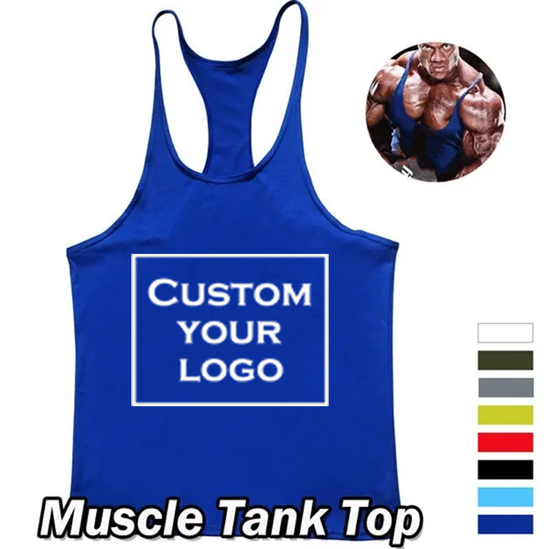 DIY Men's Fitness Vest Workout - Tank Top Muscle ulasan dan harga