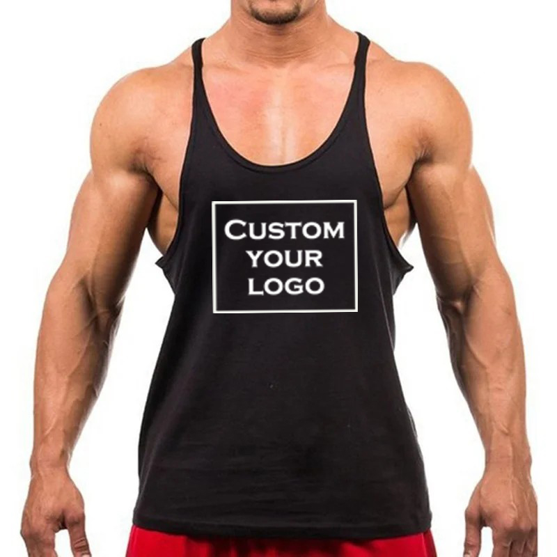 DIY Men's Fitness Vest Workout - Tank Top Muscle ulasan dan harga