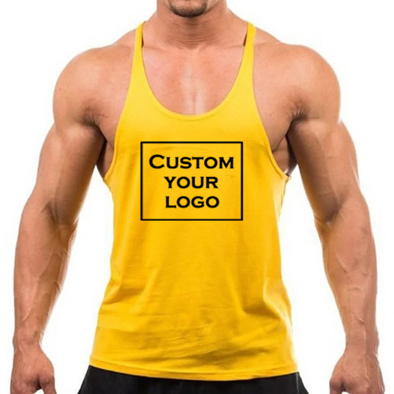 DIY Men's Fitness Vest Workout - Tank Top Muscle ulasan dan harga