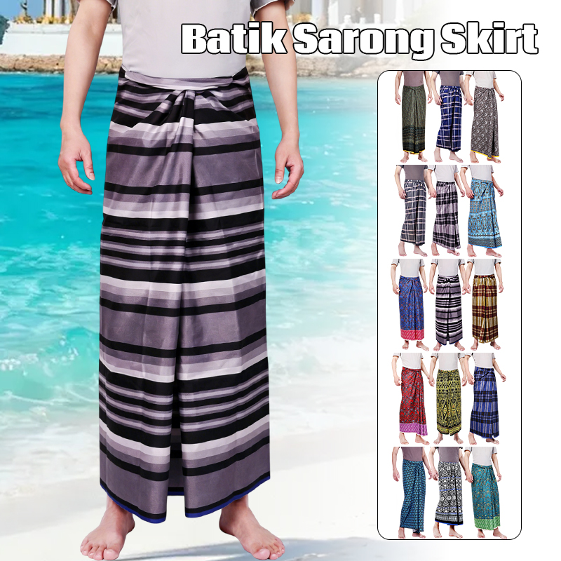 Unisex Traditional Southeast A - Sarong Men Wrap ulasan dan harga