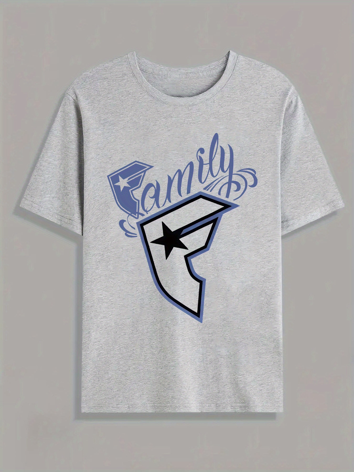 Men's Casual T-Shirt Family Gr - Linen Shirt Breathable ulasan dan harga