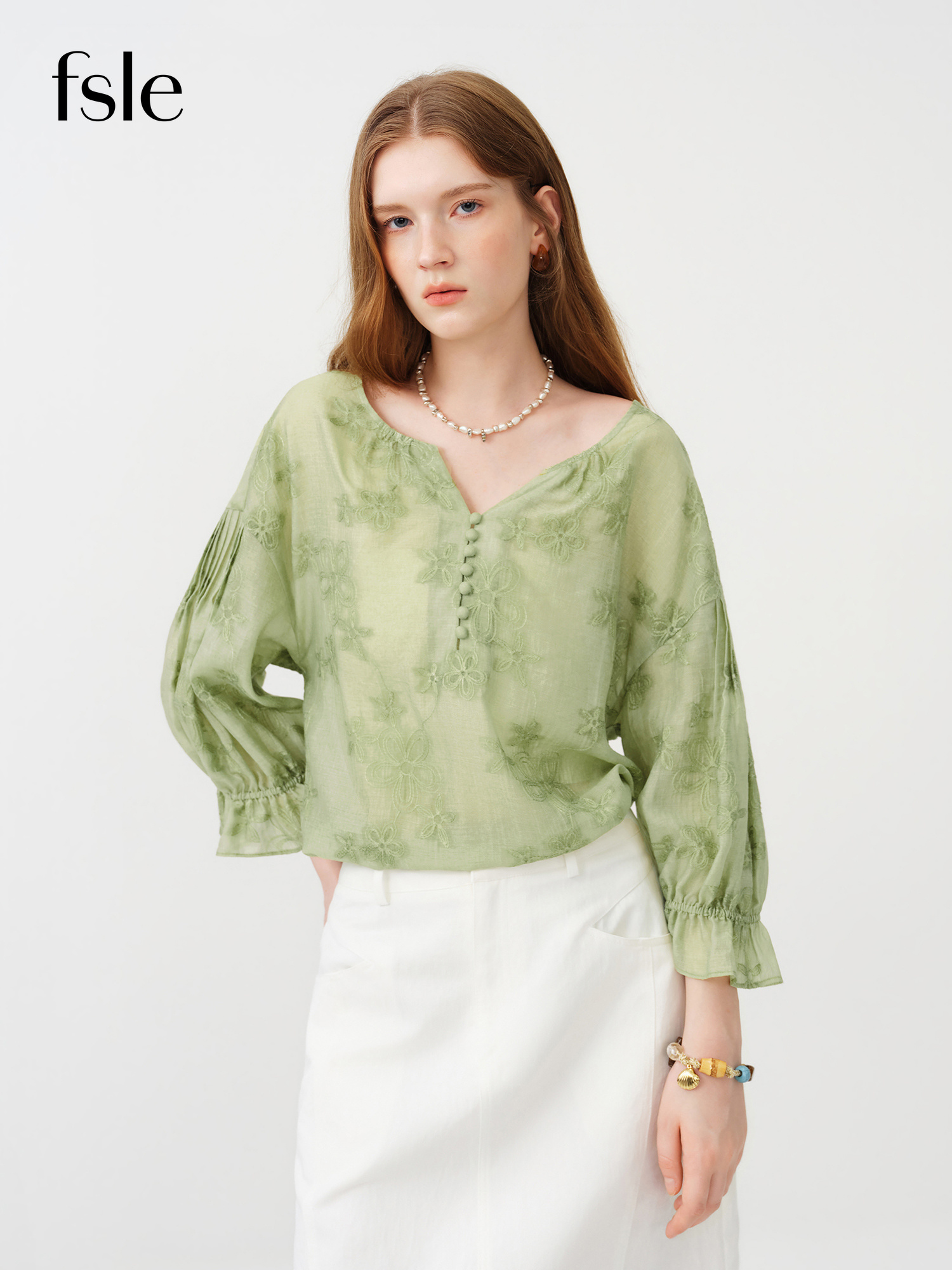 FSLE 2026 Summer Women's Relax - Resort Shirt Floral ulasan dan harga