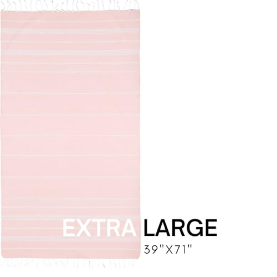 Turkish Beach Towel with Trave - Beach Towel Large ulasan dan harga
