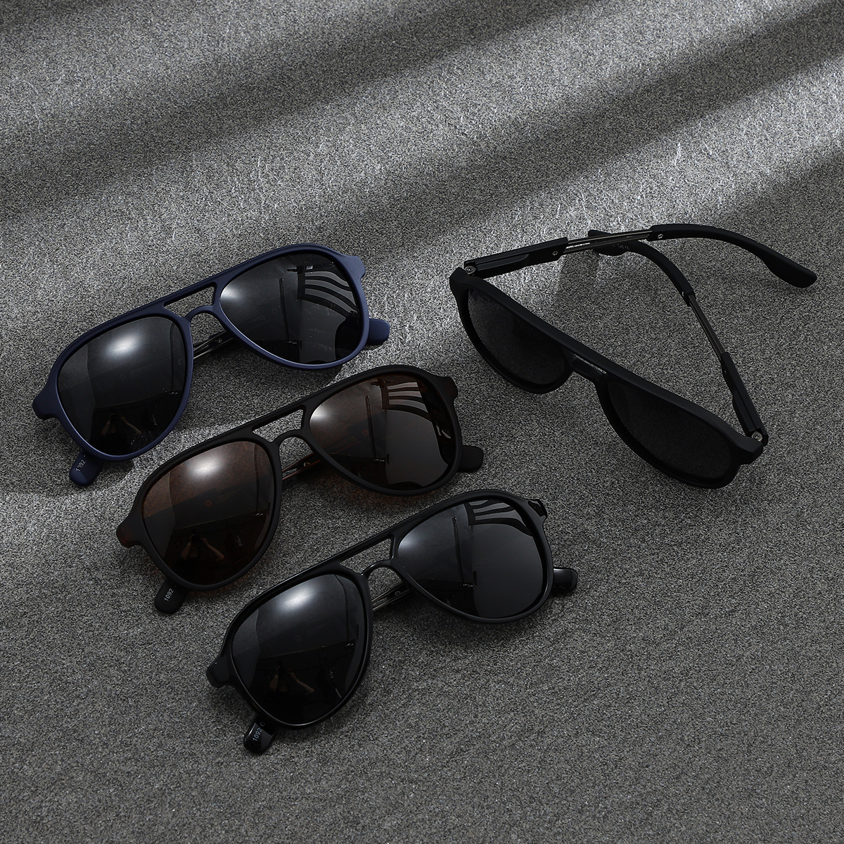 CHALK Men's Vintage Dual-Bridg - Sunglasses Aviator Polarized ulasan dan harga