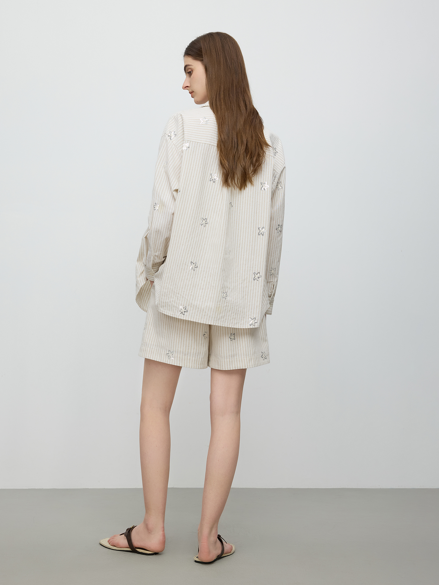 FSLE【Premium Series】 2025 Summ - Linen Shirt Breathable ulasan dan harga