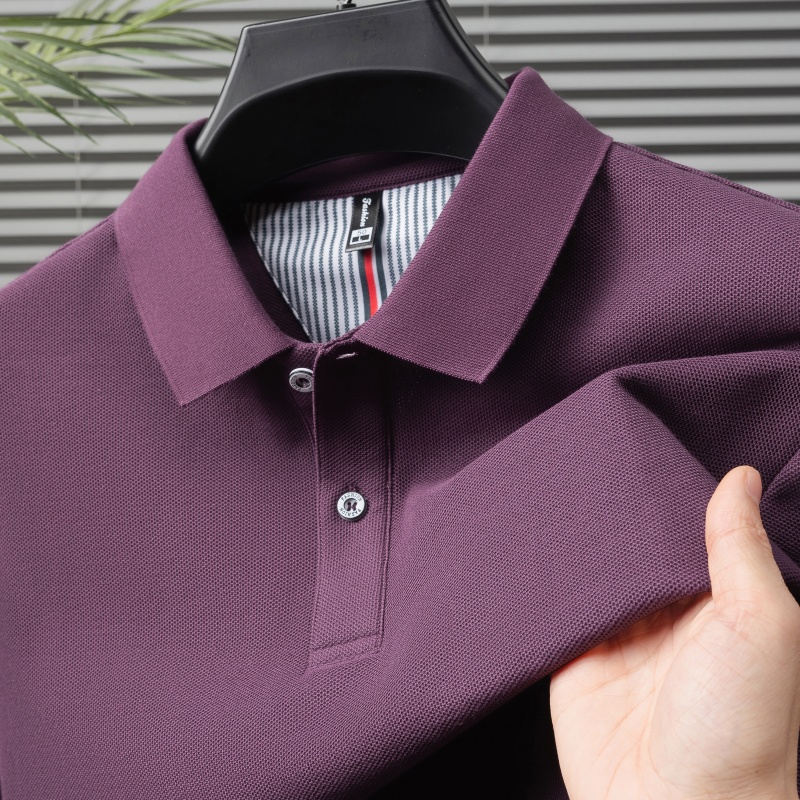 Summer men's collar polo shirt - Polo Shirt Pique ulasan dan harga