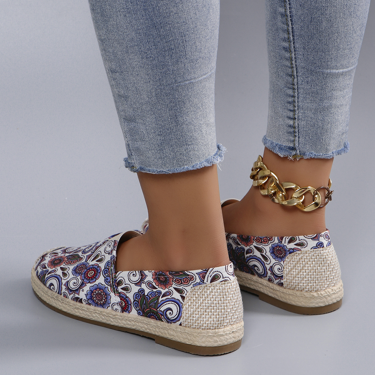 Spring new women's sports shoe - Espadrille Slip On ulasan dan harga