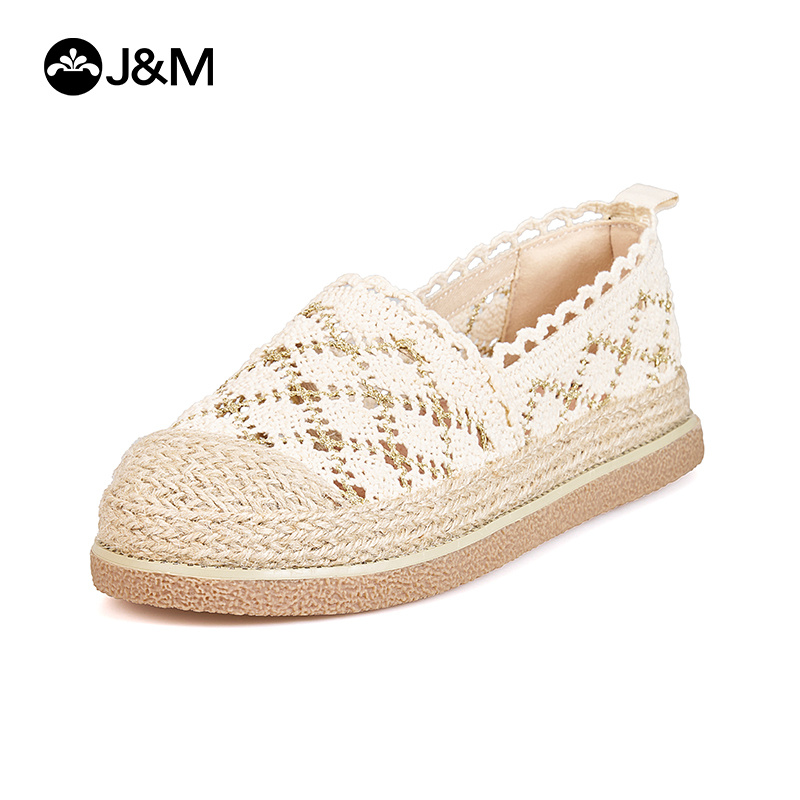2025 J&M Shoes Women Loafers F - Espadrille Slip On ulasan dan harga