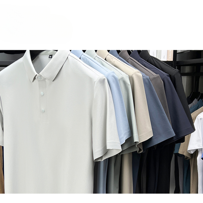 Summer Short Sleeve T-Shirt -  - Polo Shirt Pique ulasan dan harga