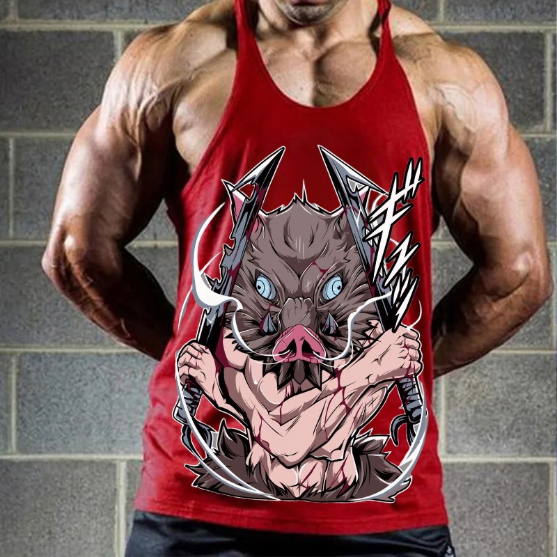 GYM Mens Tank Top Summer Brand - Tank Top Muscle ulasan dan harga