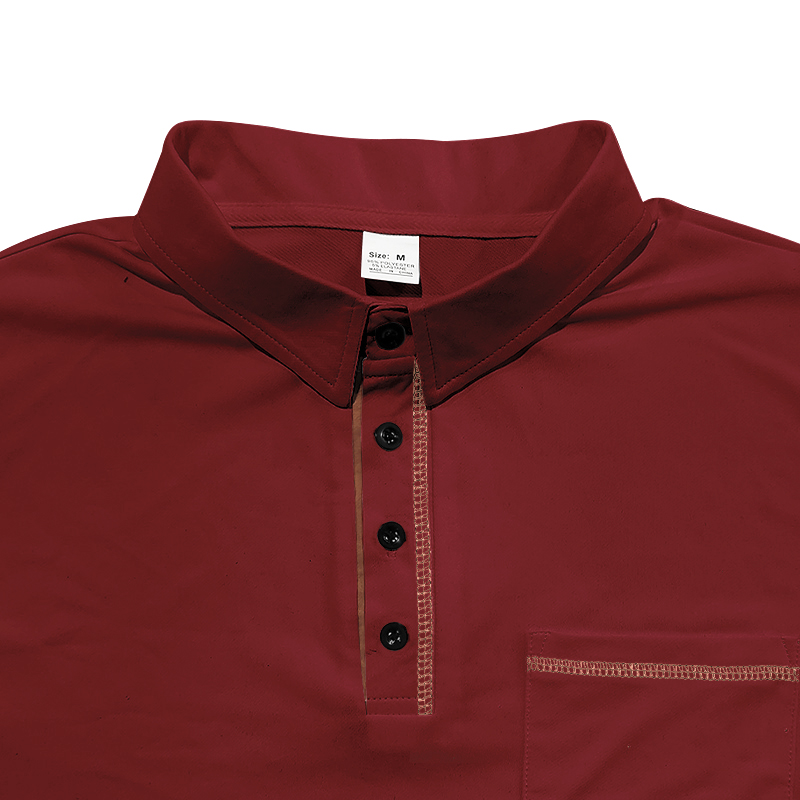 2024 New Summer Mens Lapel Poc - Polo Shirt Pique ulasan dan harga