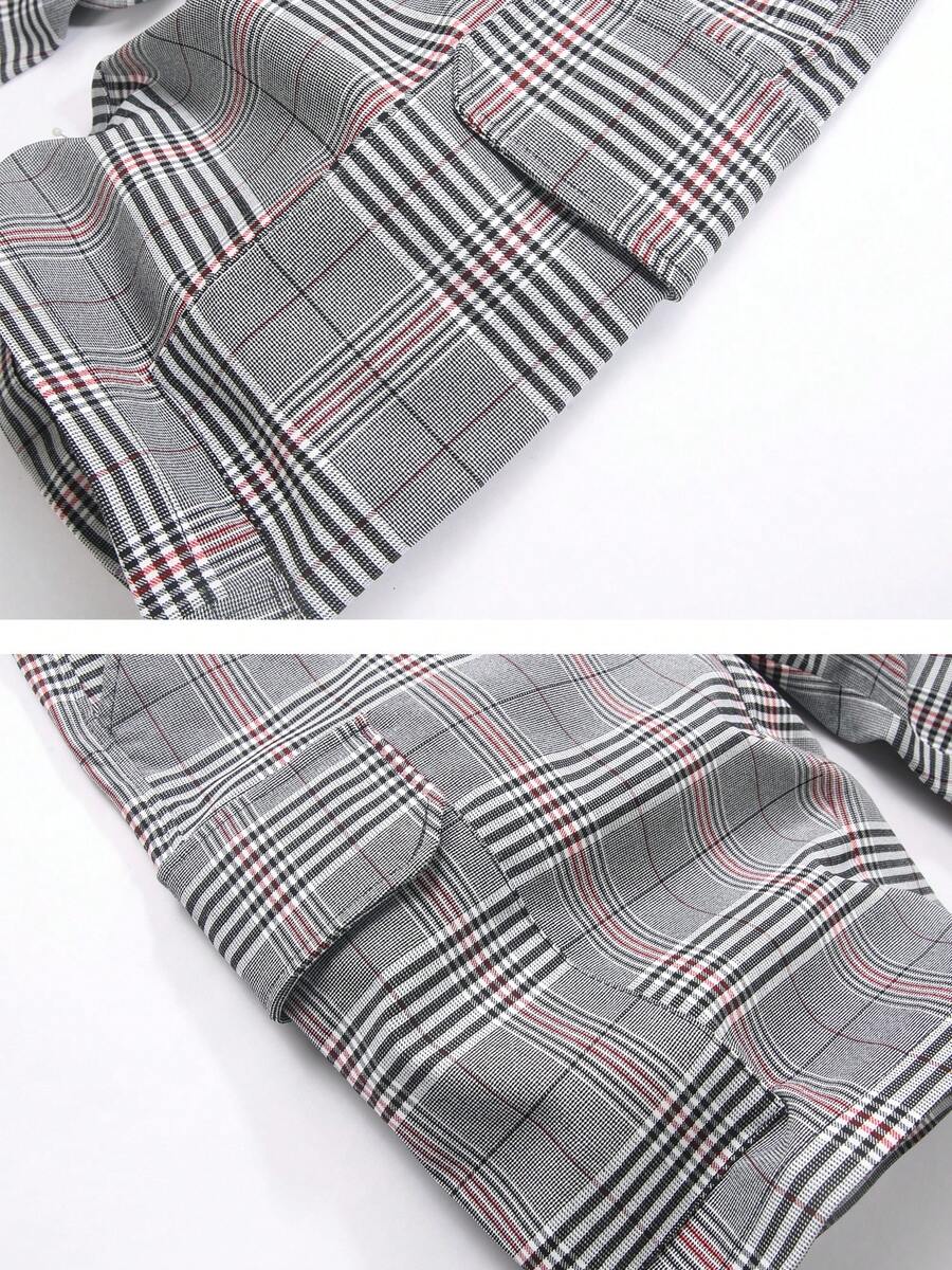 Mens Slim Fit Stretch Plaid Dr - Shorts Chino Slim ulasan dan harga