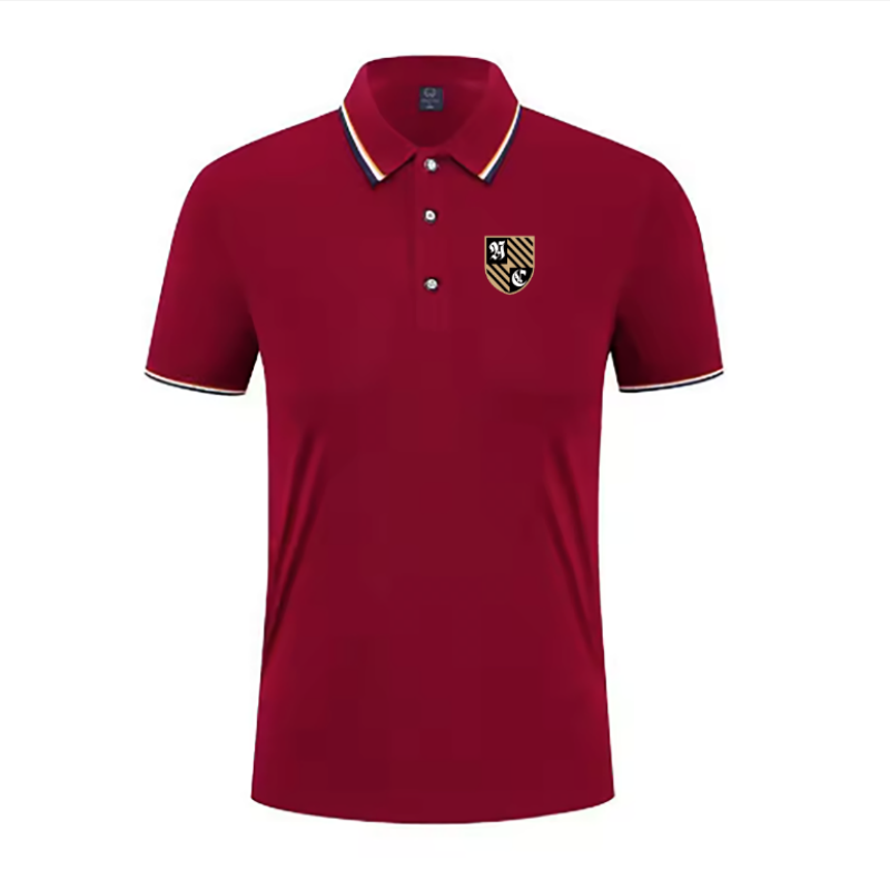 Pique Mesh Solid Color Lapel S - Polo Shirt Pique ulasan dan harga