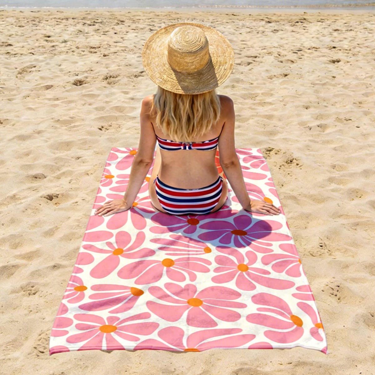 Luxury Oversized Beach Towel | - Beach Towel Large ulasan dan harga