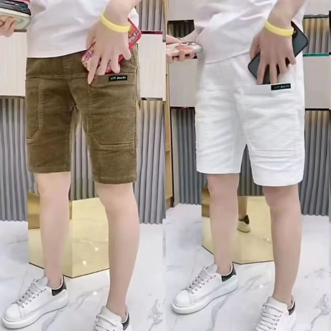 Slim Fit Summer Thin Corduroy  - Shorts Chino Slim ulasan dan harga