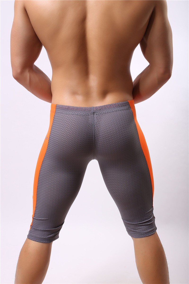 Sexy Mesh Board Shorts Men Swi - Trunks Board Surf ulasan dan harga