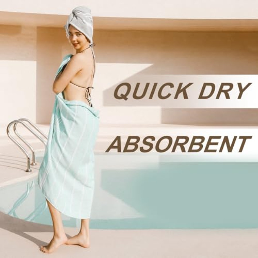 Packs Turkish Beach Towel Bath - Beach Towel Large ulasan dan harga