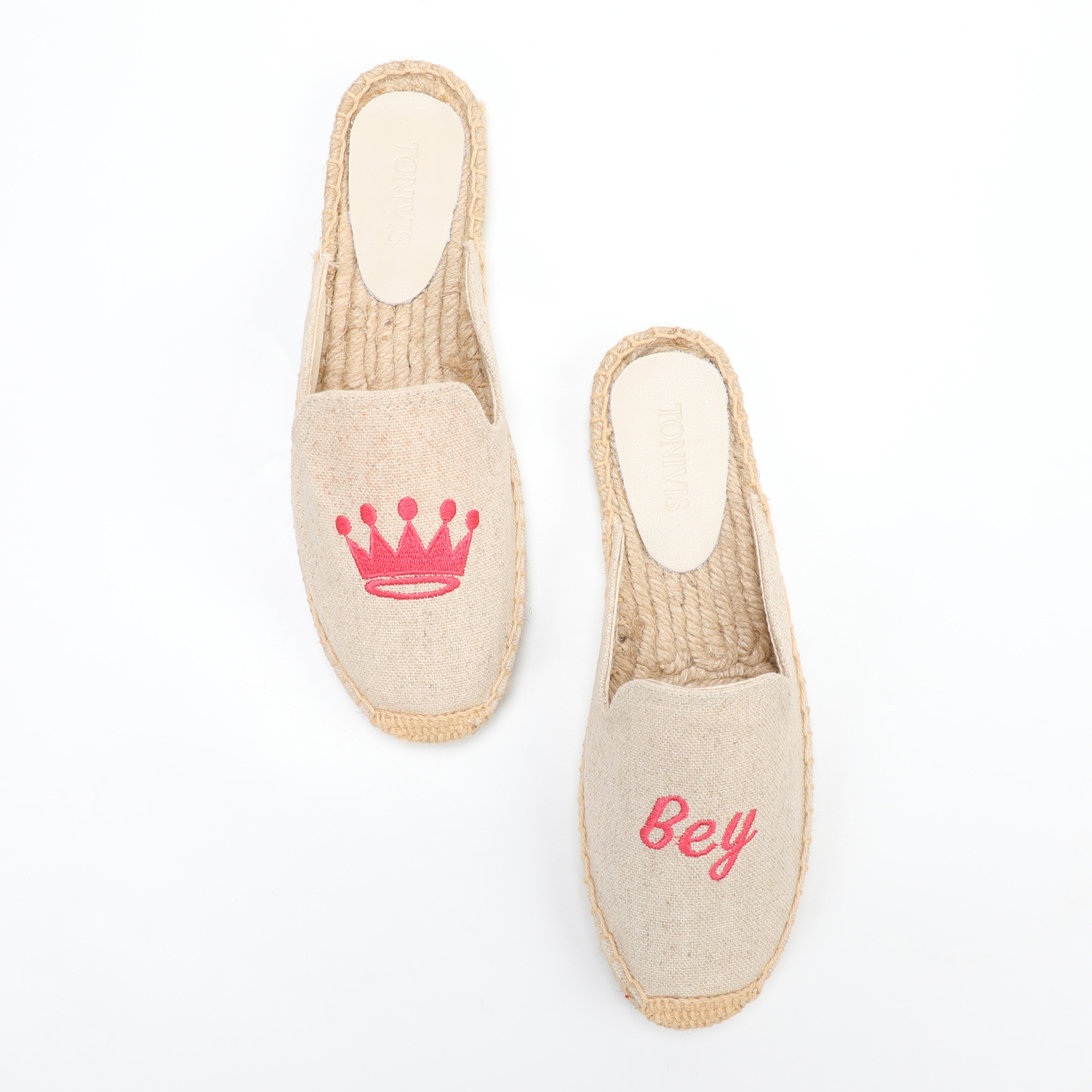 Women Floral Embroidered Espad - Espadrille Slip On ulasan dan harga