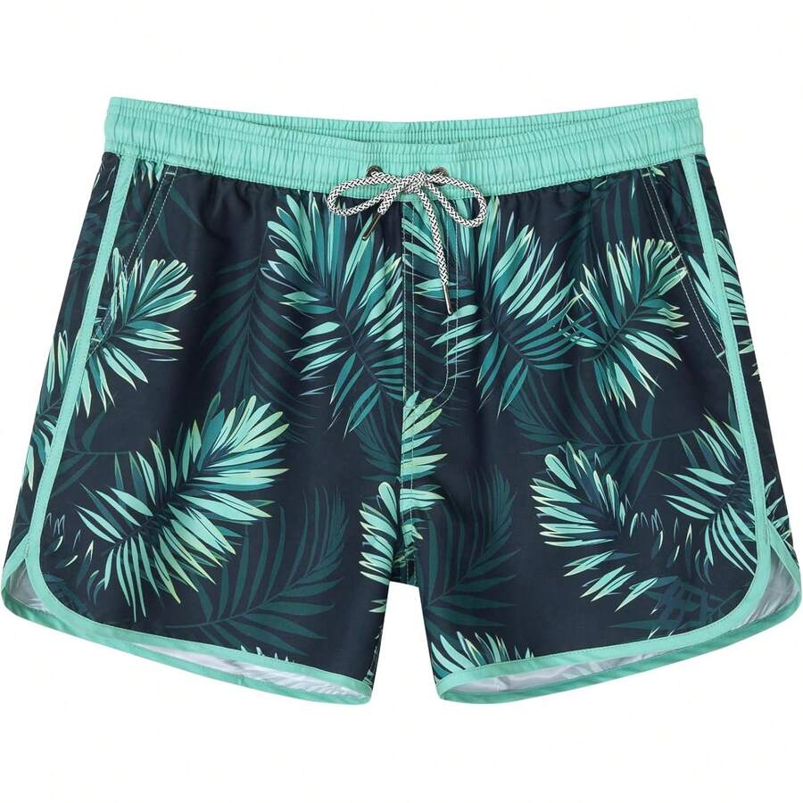 Mens Retro Floral Swim Trunks  - Swim Trunk Quick Dry ulasan dan harga