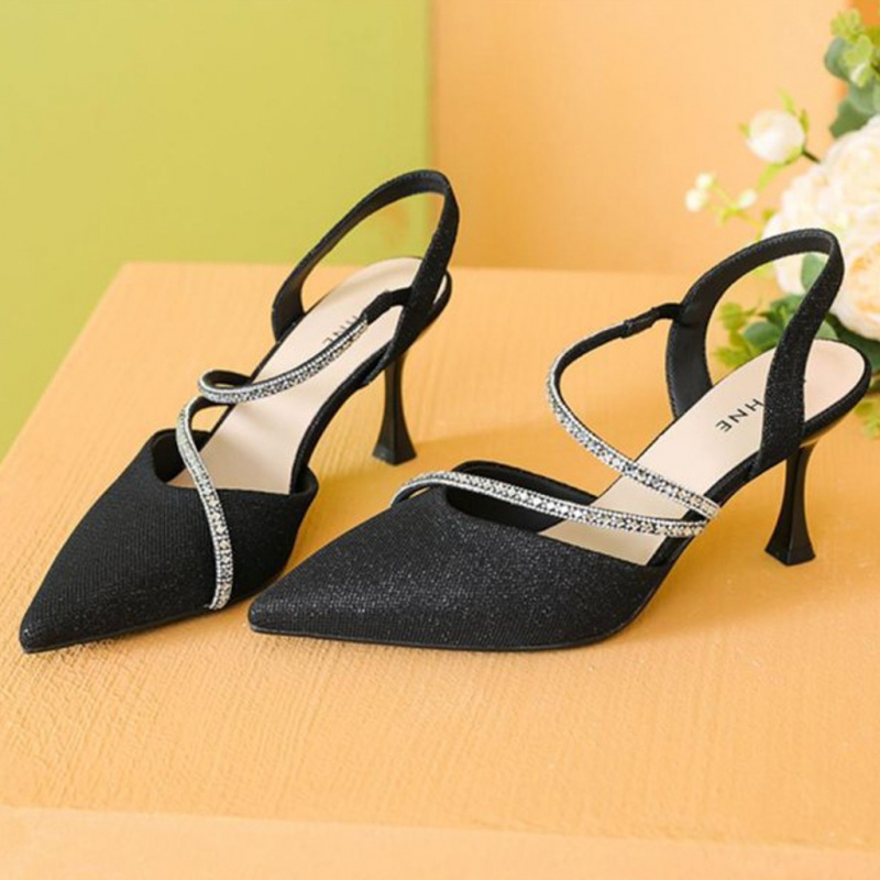 New women's pointed-toe cat-he - Casual Sandal Leather ulasan dan harga