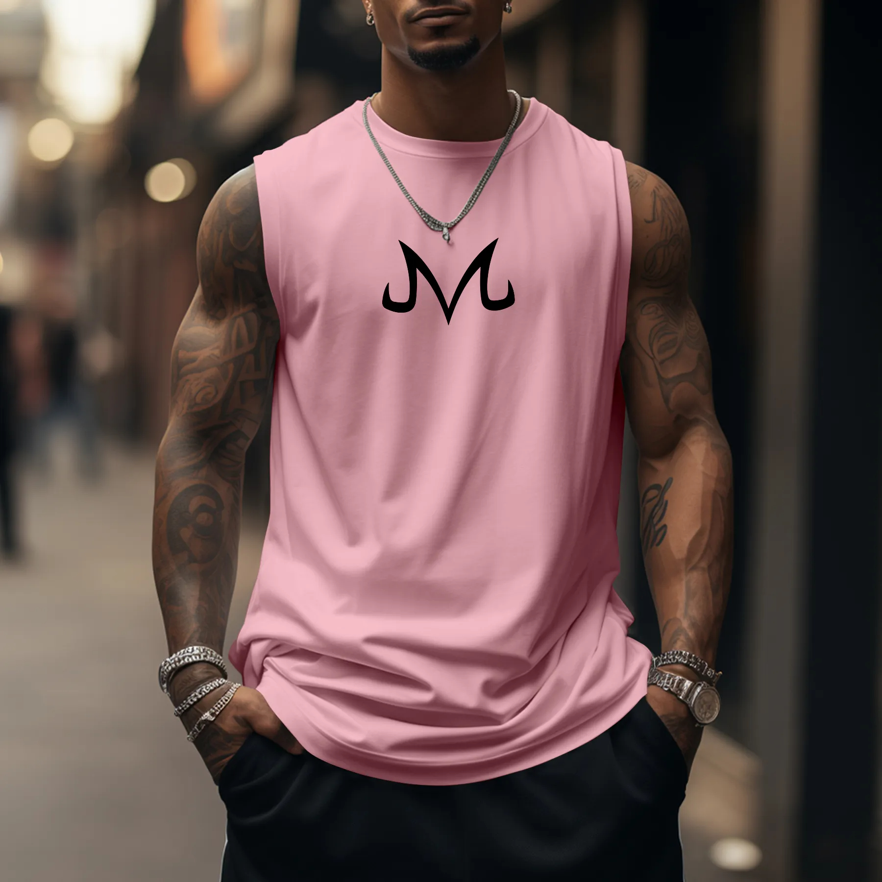 Majin Buu Dragon Ball Anime Pr - Tank Top Muscle ulasan dan harga