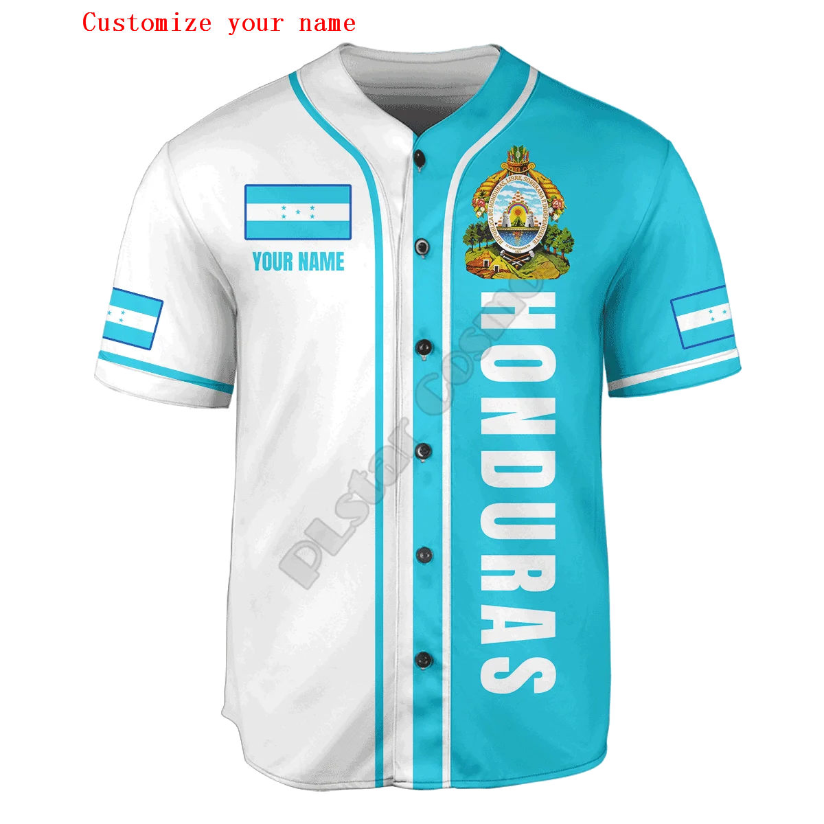 Dominican Half & Half Customiz - Shirt Camp Collar ulasan dan harga