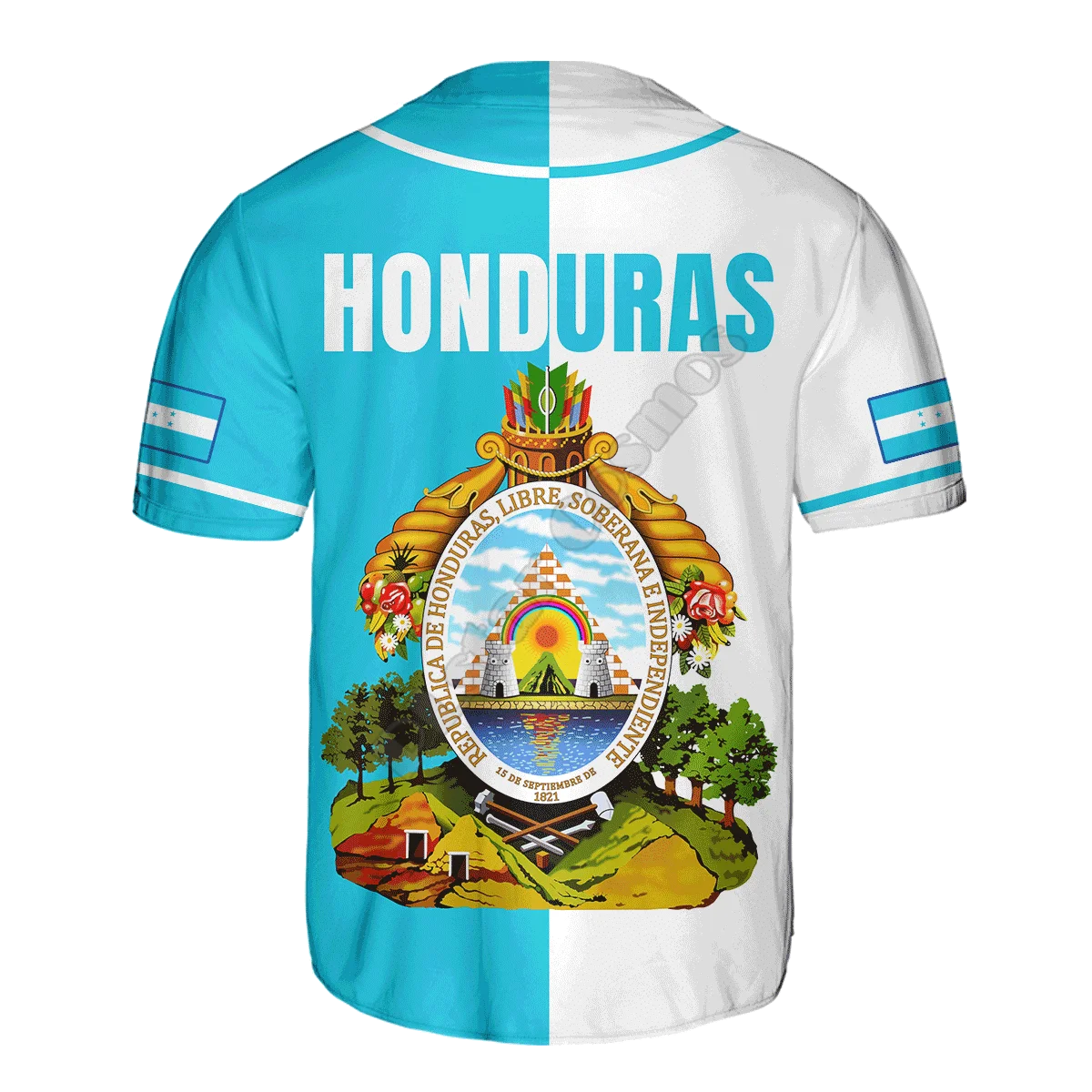 Dominican Half & Half Customiz - Shirt Camp Collar ulasan dan harga