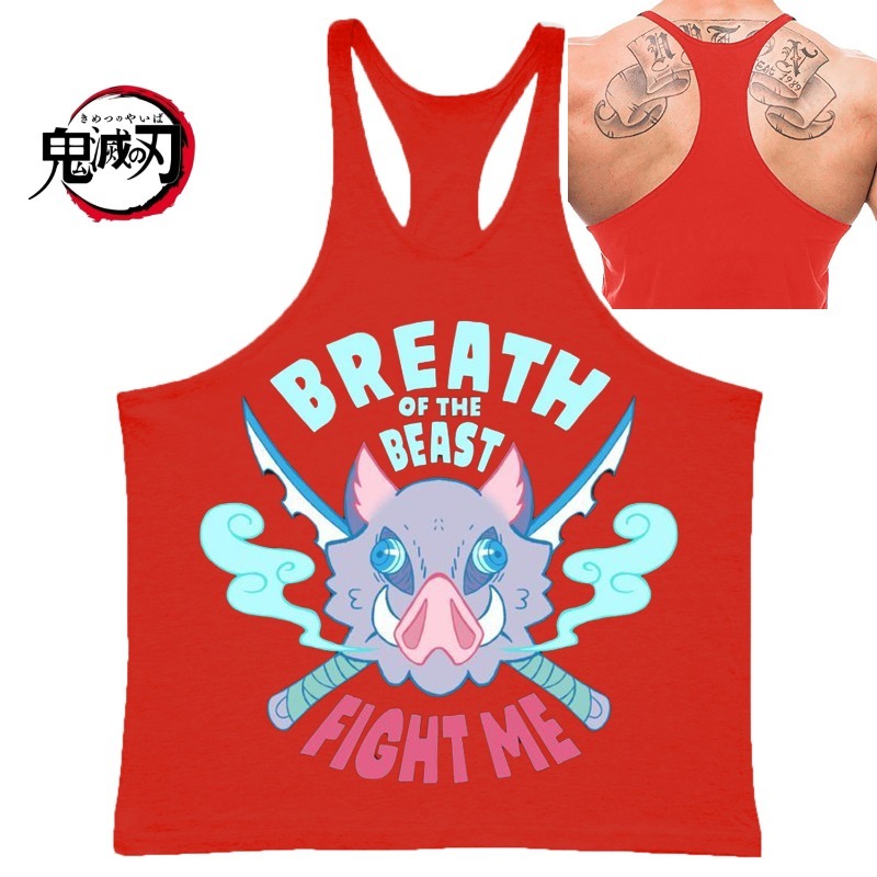 GYM Mens Tank Top Brand (Demon - Tank Top Muscle ulasan dan harga