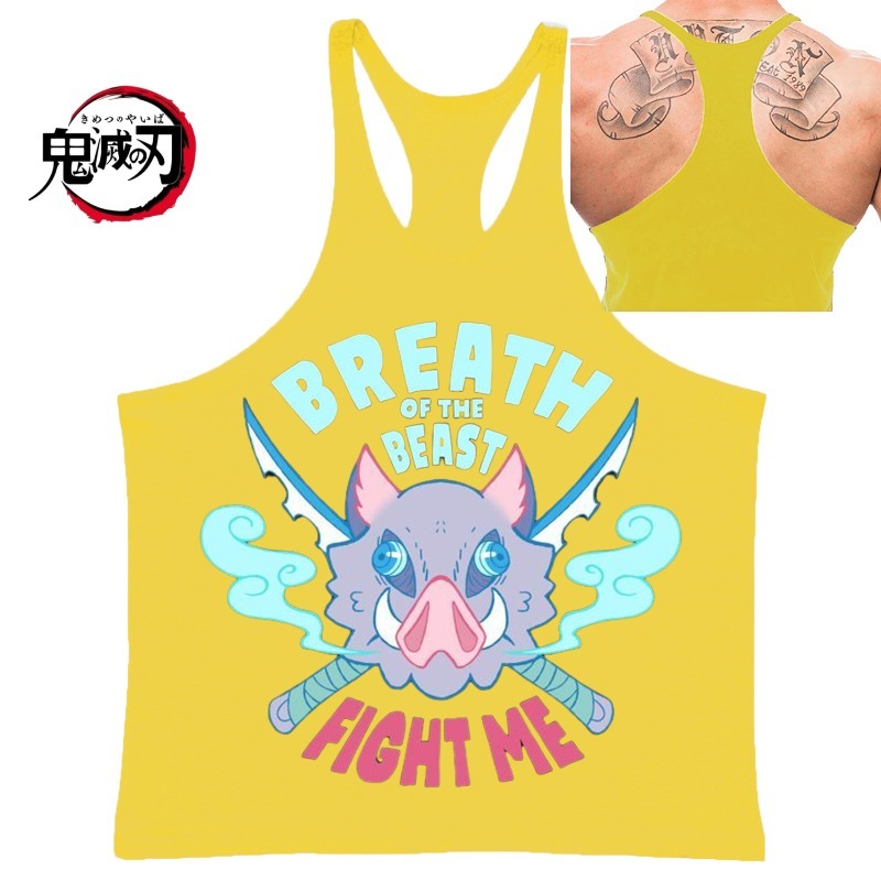 GYM Mens Tank Top Brand (Demon - Tank Top Muscle ulasan dan harga