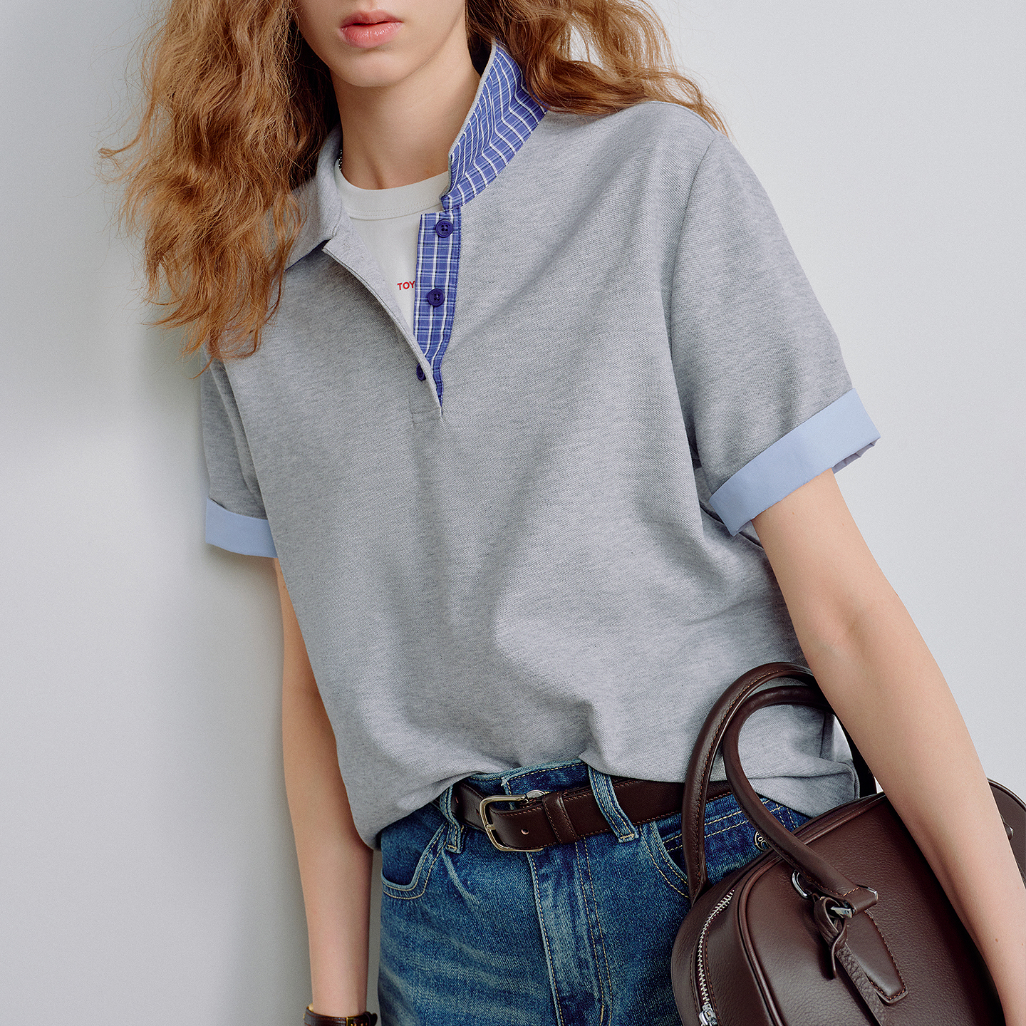 TOYOUTH women's Polo Shirt 202 - Polo Shirt Pique ulasan dan harga