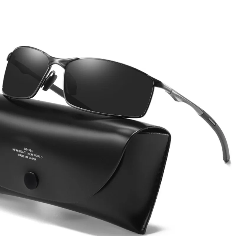 Photochromic Men Polarized Sun - Sunglasses Aviator Polarized ulasan dan harga
