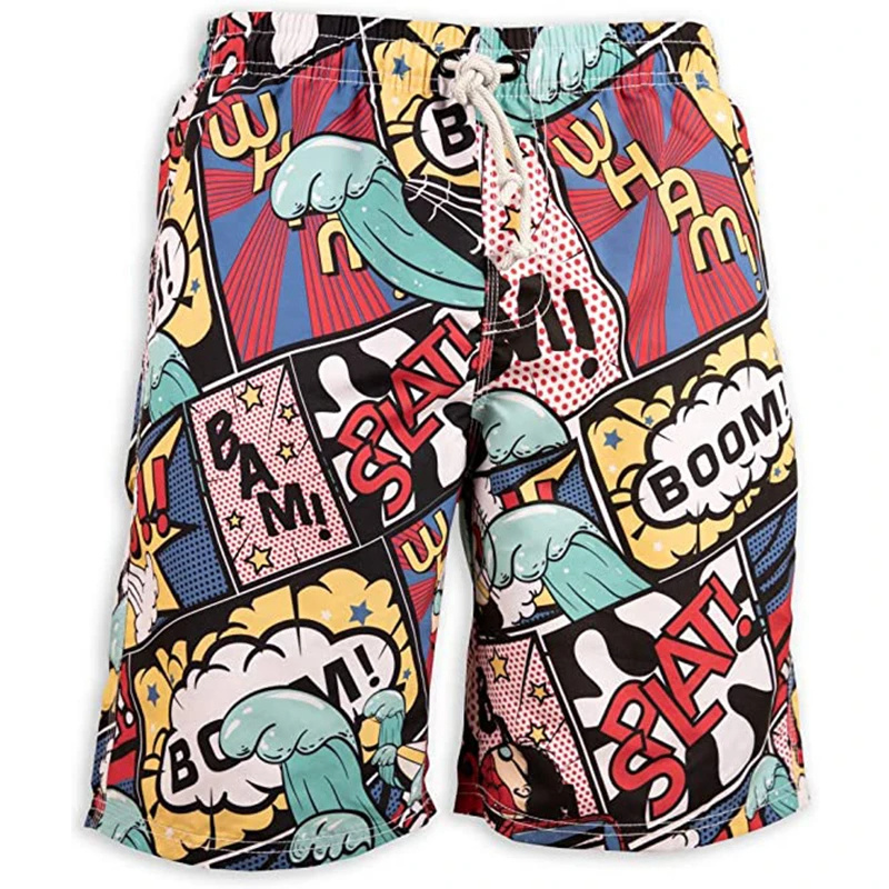 Colorful Ethnic Graphic Beach  - Trunks Board Surf ulasan dan harga