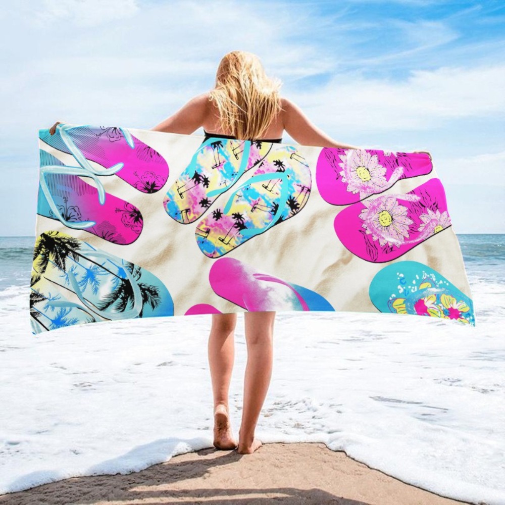 1PC Large Size Beach Blanket M - Beach Towel Large ulasan dan harga