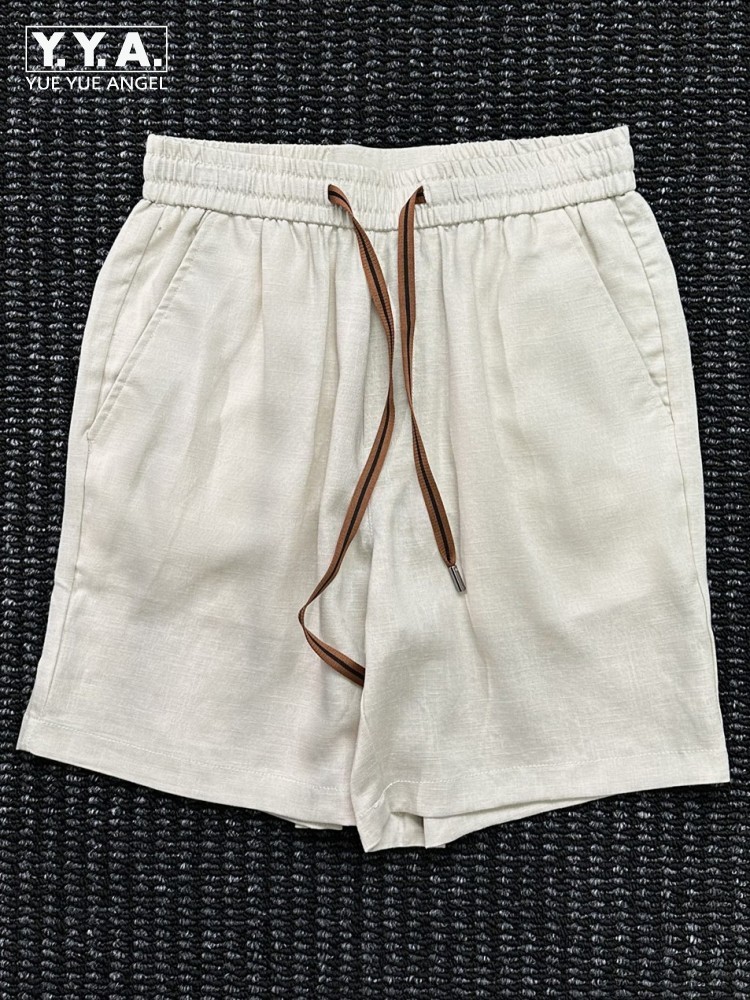 Leisure Male Drawstring Elasti - Short Linen Drawstring ulasan dan harga