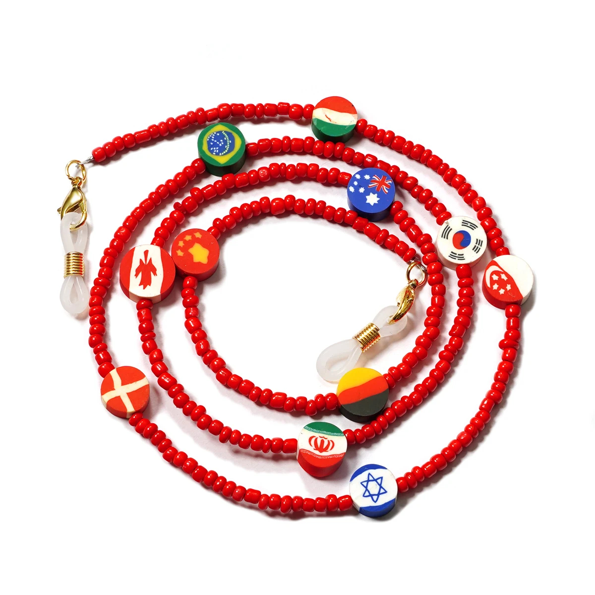 Cartoon cute Mask Strap Beaded - Sunglass Retainer Cord ulasan dan harga